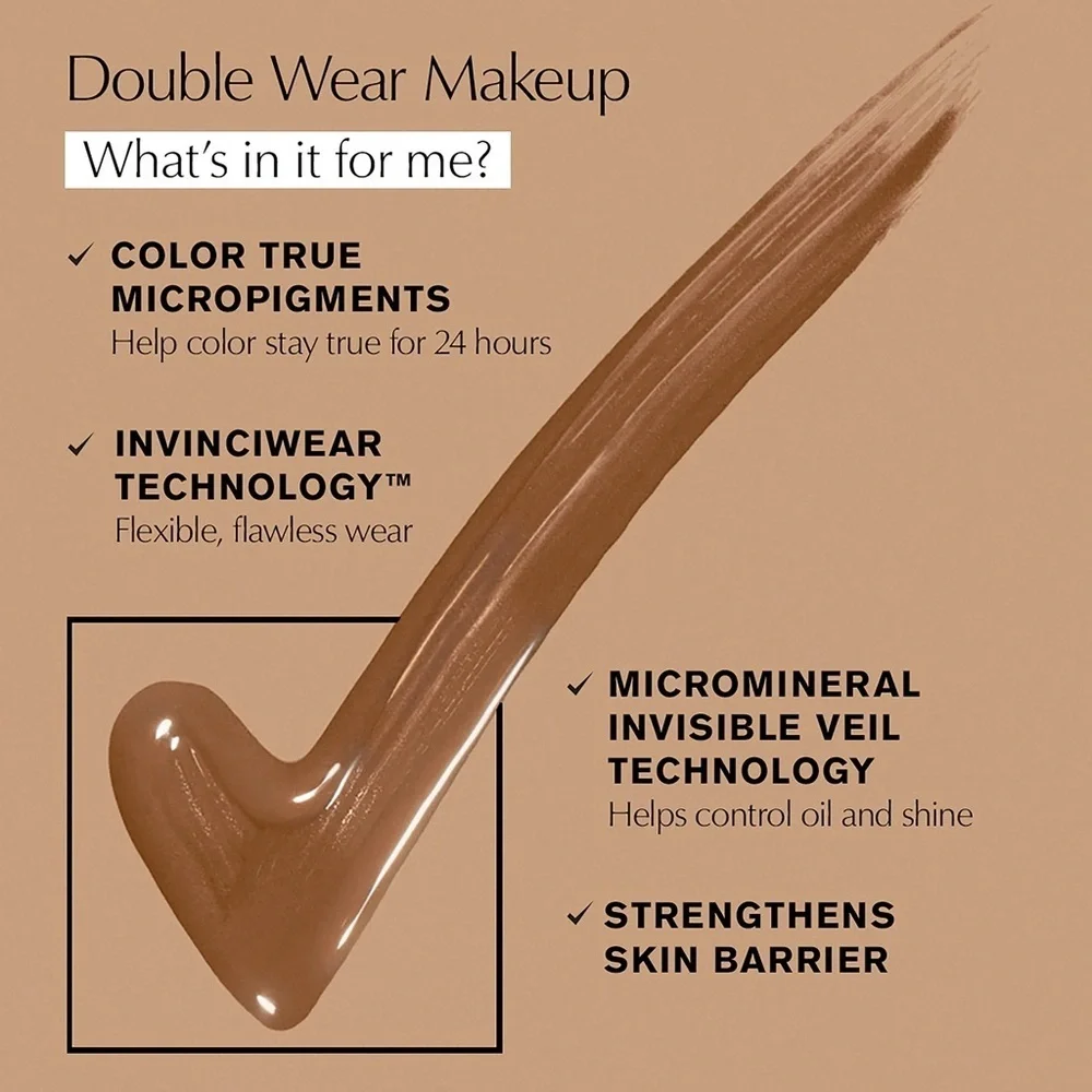 ESTEE LAUDER Double Wear Stay-in-Place Foundation in 1W2 sand